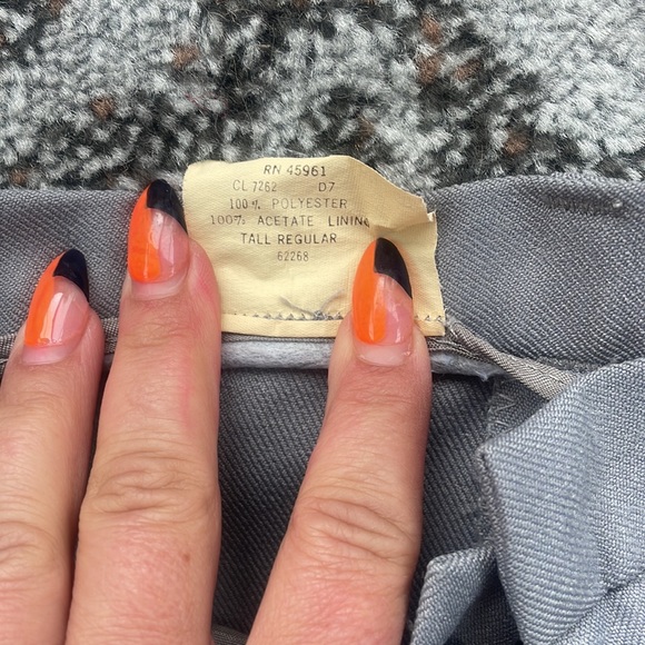 Sears Blazers That Fit Vintage Two Piece Suit Gray 16 - Picture 9 of 10